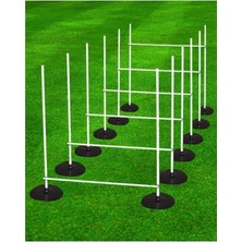 Feyza Design Antrenman Slalom Seti, Kauçuk Tabanlı, Çok Renkli, Günlük Kullanım Için