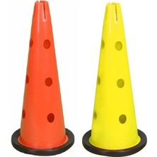 Feyza Design Delikli Antrenman Hunisi 40 Cm, 10 Adet, Kauçuk Tabanlı, Dayanıklı ve Kullanışlı