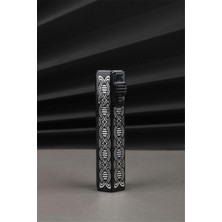 Silvio Monetti Özel Tasarım Pürmüz Jet Alevli Altıgen Gazlı Çakmak SM188PJ0002