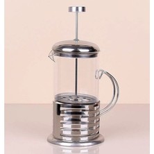 Çelik Kulplu Cam French Press -350 ml