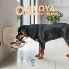 Mamapetz Loya Diner Duvara Monte Edilen Mama Kabı