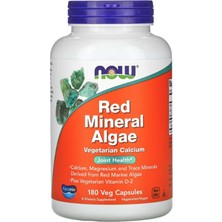Now Foods Red Mineral Algae 180 Veg Capsul.abd Menşei.43.