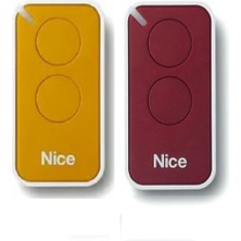 Nice Era Inti 2 Kanallı Otomatik Kapı Kumandası -(1 Adet Sarı-1 Adet Kırmızı)