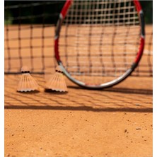 Feyza Design Yüksek Kalite Unisex Badminton Raketi Seti, Iç-Dış Saha Uyumlu, Çantalı