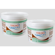 Teknomarin Teknomarın Teknofıller Epoksi Lıght Macun 5 L Kahve