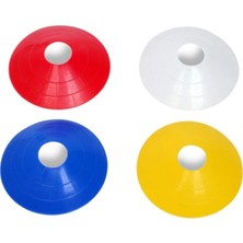 Feyza Design 12'li Antrenman Çanağı Seti, 4 Renkli, Spor Için Uygun, Pratik ve Şık