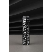 Silvio Monetti Özel Tasarım Pürmüz Jet Alevli Altıgen Gazlı Çakmak SM188PJ0003