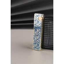 Silvio Monetti Kapaklı Özel Tasarım Metal Gazlı Çakmak SM148T0002