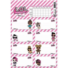 Keskin Color Lol Okul Etiketi 3lü 24 Etiket