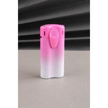 Silvio Monetti 2’si 1 Arada Çift Fonksiyonlu Degrade Pürmüz Çakmak - Jet Mavi Ateşli Rüzgarda Sönmez SM177PDGR0004