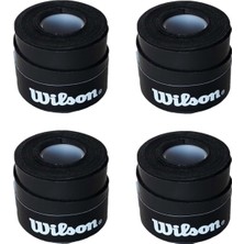 Feyza Design 4'lü Comfort Bowl O'grips Tenis Raketi Tutucu Seti Siyah