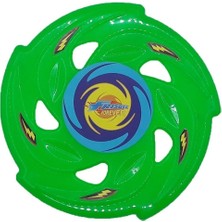 Feyza Design Koyu Yeşil Frizbi Fırlatma Diski 24 cm Plaj ve Kumsal Eğlencesi