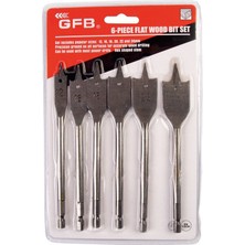 Gfb  Yaprak Matkap Ucu Seti (6 Parçalı)