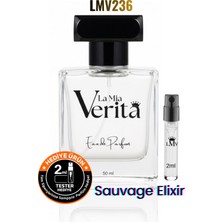 La Mia Verita Sauvage Elixir Erkek Parfümü Odunsu LMV236 Yüksek Kalıcılık & Yayılım Top Kalite Esans Edp 50 ml