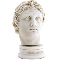 Büyük Iskender Büstü - Antik Yunan Kralı Alexander Heykeli, Dekorasyon