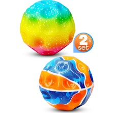 Feyza Design Yükseğe Zıplayan Uzay Ay Topu, Bahçe ve Spor Eğlencesi Için Mükemmel Hediye