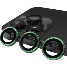 Olmira   13 Pro Raze Metal Kamera Lens - Yeşil 587455