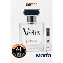 La Mia Verita Marfa Parfüm Uniseks Çiçeksi Odunsu Misk LMV444 Yüksek Kalıcılık Yayılım Top Edp 50 ml