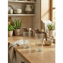 Leelahome 2'li Set Cam Sürahi 1500 ml