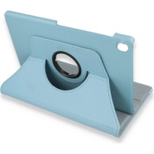 Olmira  Lenovo M10 Fhd Plus X606F Kılıf 360 Tablet Deri Kılıf - Turkuaz 587455