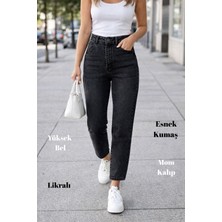 Cedy Denim Kadın Yüksek Bel Soho Boyfriend Jean C599