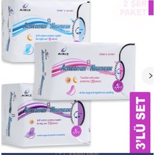 Tiens Airiz Hijyenik Ped Seti - Gece (8), Gündüz (10), Günlük (30) - Aktif Oksijen & Negatif İyon Teknolojili 3'lü