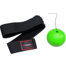 Feyza Design Yeşil Boks Kafa Egzersiz Topu, Dayanıklı ve Hafif Antrenman Aleti