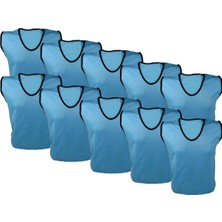 Feyza Design 10 Adet Fileli Lüks Antrenman Yeleği Seti, Spor ve Fitness Için Perfect