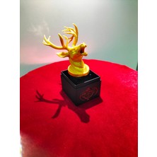 GezegenX Geyik Figürlü Damlatmaz Yağdanlık Şişe Ağızlık Şarap Dökücü