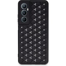 Olmira  Realme C65 Kılıf Petek Silikon Kapak - Siyah 587455