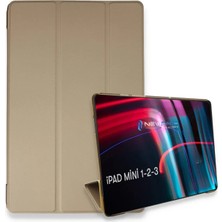 Olmira  iPad Mini 3 Kılıf Tablet Smart Kılıf - Gold 587455