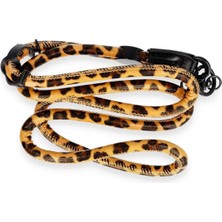 Olmira  Jı Leopar Desenli Boyun Askısı - Turuncu 587455