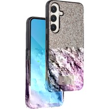 Olmira  Samsung Galaxy A16 5g Bright Simli Kapak - Gold 587455