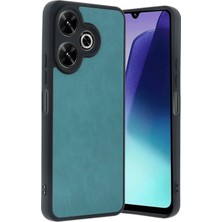 Olmira   Redmi 13 4g Kılıf Aras Deri Kapak - Açık Yeşil 587455