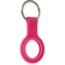 Olmira  Airtag Silikon Kılıf - Pembe 587455