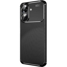 Olmira  Realme Note 60 Kılıf Auto Focus Karbon Kapak - Siyah 587455