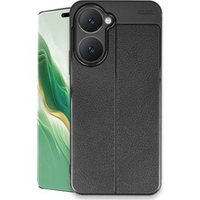 Olmira  Vivo Y18 Kılıf Auto Focus Kapak - Siyah 587455