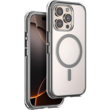 Flamex Onegif Apple iPhone 15 Pro Max Hulk Magsafe Kapak - Siyah