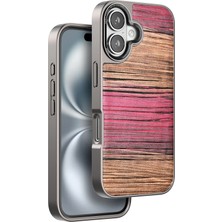 Flamex Venco iPhone 16 Wave Kapak - Pembe