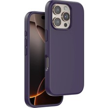 Flamex Venco iPhone 16 Pro Home Magsafe Kapak - Derin Mor