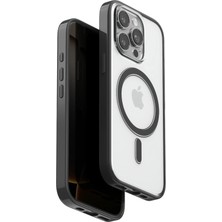 Flamex Venco Apple iPhone 15 Pro Max Joly Magsafe Kapak - Siyah