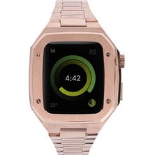 Olmira   Watch 44MM Metal Petek Kasalı Kordon - Rose Gold 587455