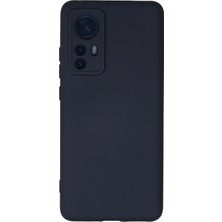 Olmira   Mi 12 Kılıf Nano Içi Kadife Silikon - Lacivert 587455