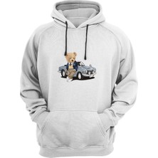 Widi Elegant Bear - Elegant Ayı Baskılı Sweat-Shirt
