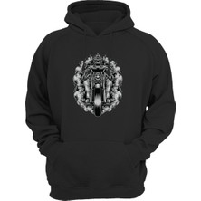 Widi Skeleton Motor Rider Baskılı Sweat-Shirt