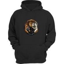 Widi Tigers Zen Baskılı Sweat-Shirt