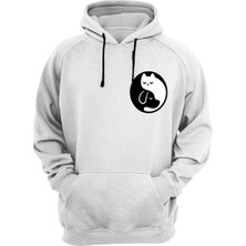 Widi Kedi Köpek Baskılı Sweatshirt