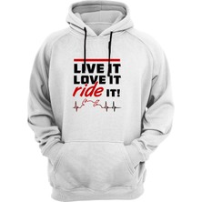 Widi Ride It Baskılı Sweatshirt