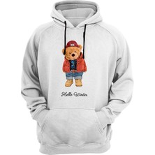 Widi Hello Winter Baskılı Sweatshirt