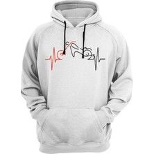 Widi Motor Baskılı Sweatshirt